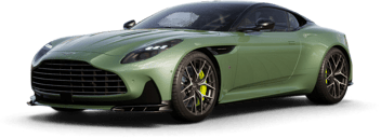 Aston Martin DB12 Coupé in Hellgrün