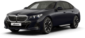 BMW 5er Limousine in Dunkelblau
