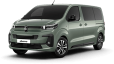 Citroen Spacetourer in Hellgrün