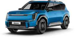 Kia EV9 in Blau