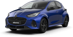 Mazda 2 Hybrid in Blau
