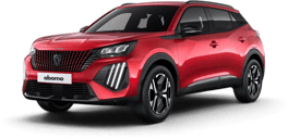 Peugeot 2008 in Rot