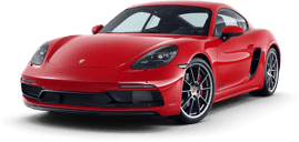 Porsche 718 Cayman in Rot