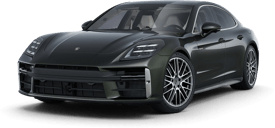 Porsche Panamera in Dunkelgrün