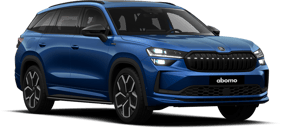 Skoda Kodiaq in Blau
