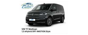 Beispielbild eines Volkswagen Multivan