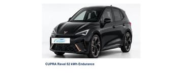 Beispielbild eines Cupra Raval