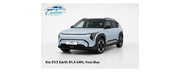 Beispielbild eines Kia EV3