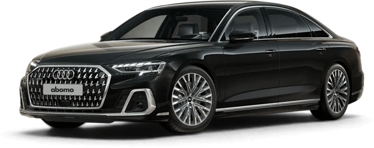 Audi A8 Limousine in Schwarz