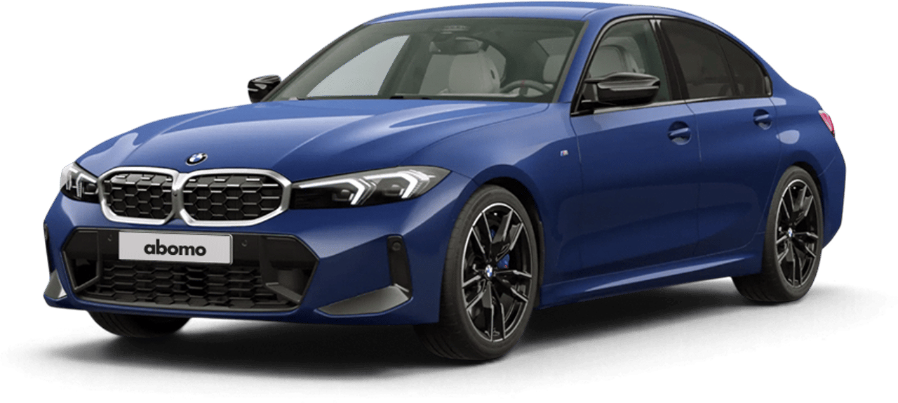 BMW 3er Limousine in Blau