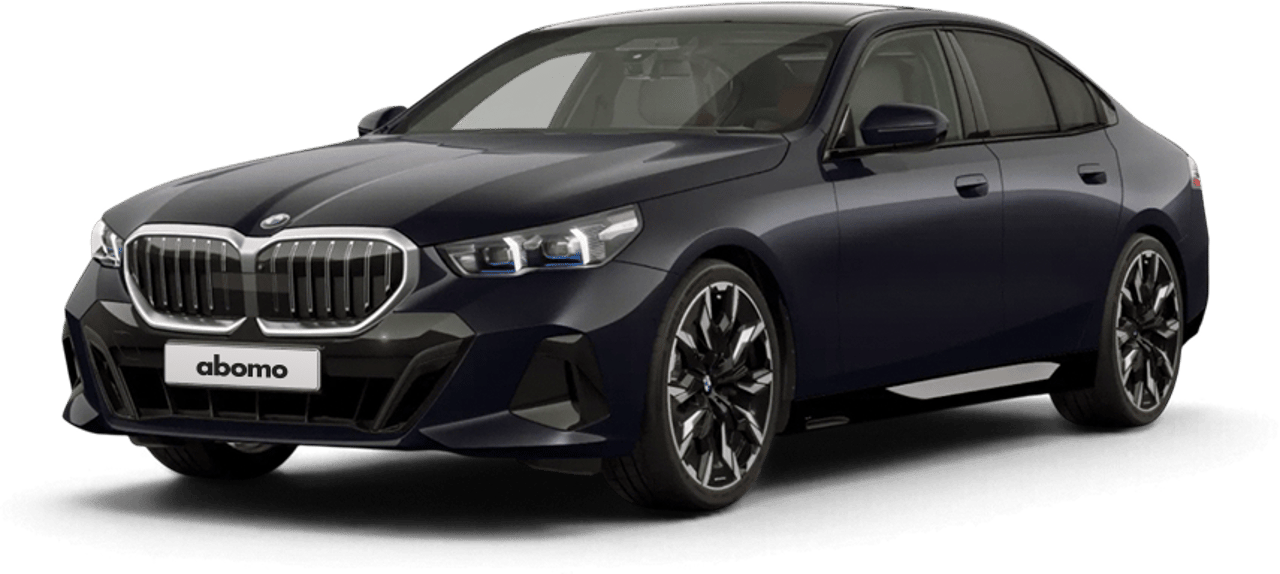 BMW 5er Limousine in Dunkelblau
