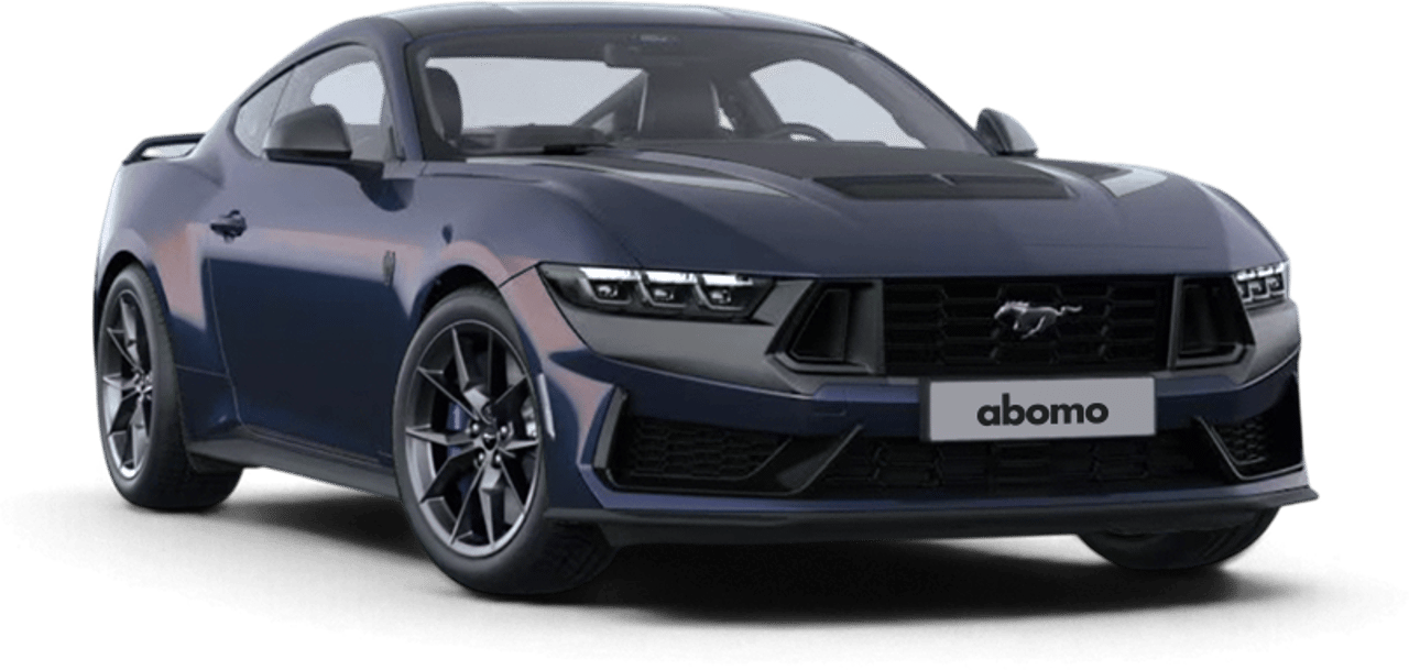 Ford Mustang Coupé in Dunkelblau