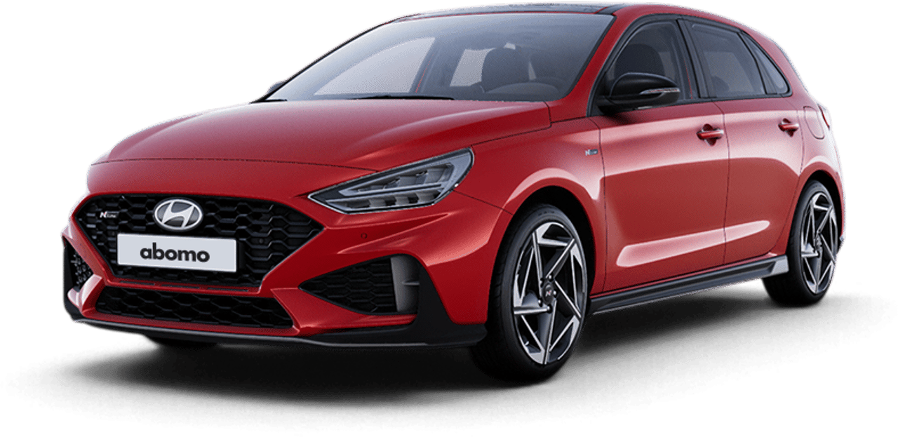 Hyundai i30 in Rot