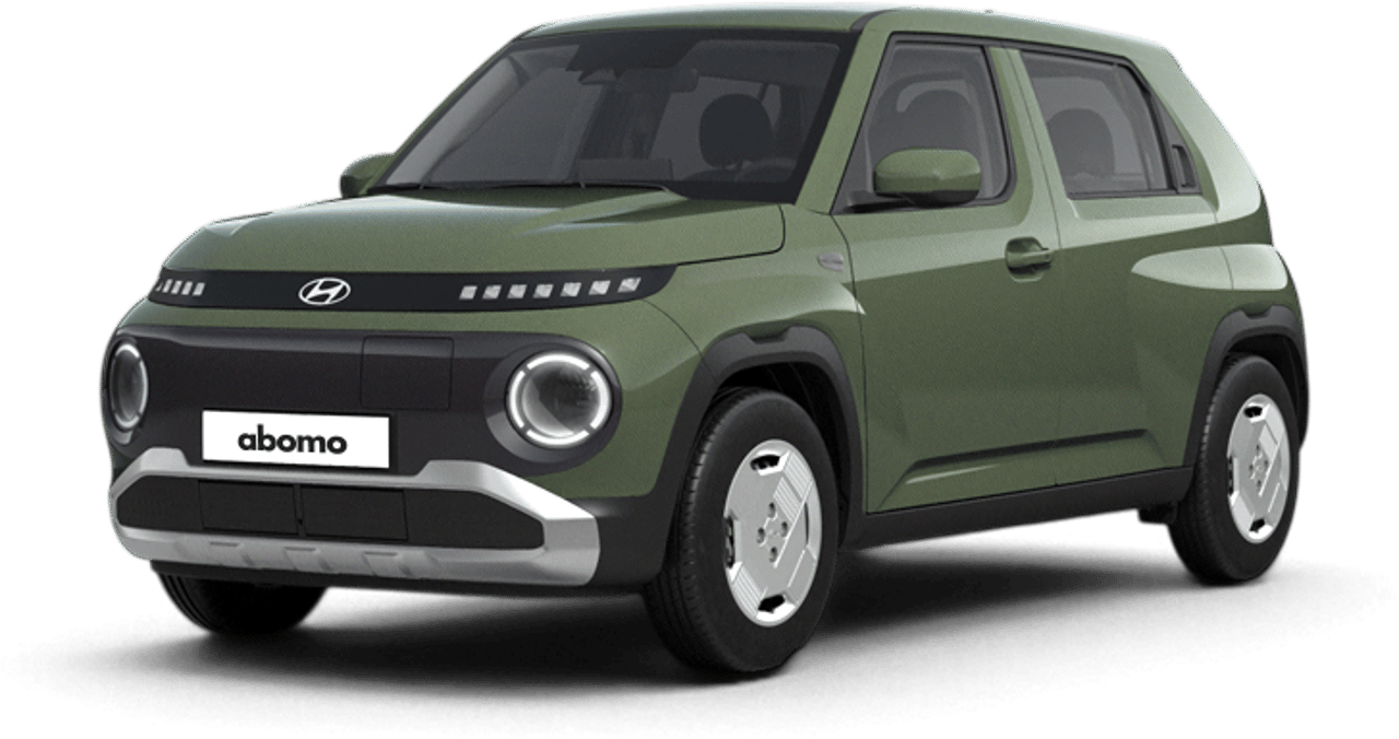 Hyundai Inster in Olivgrün