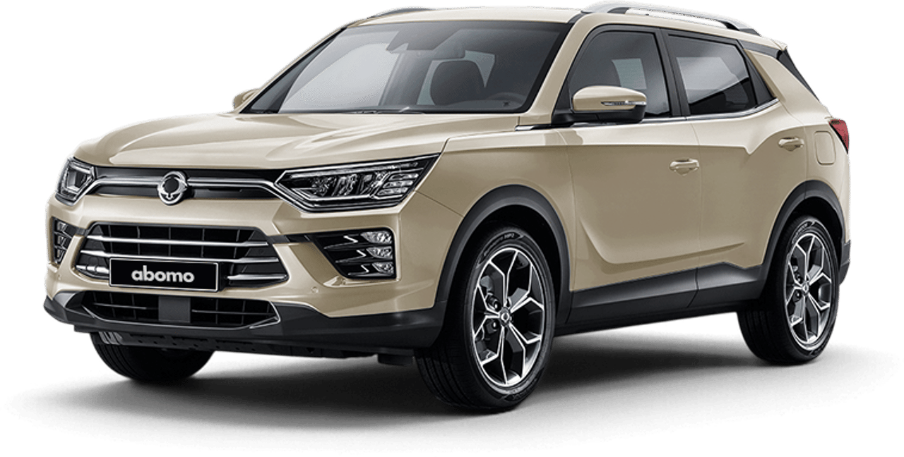 KGM Korando in Beige