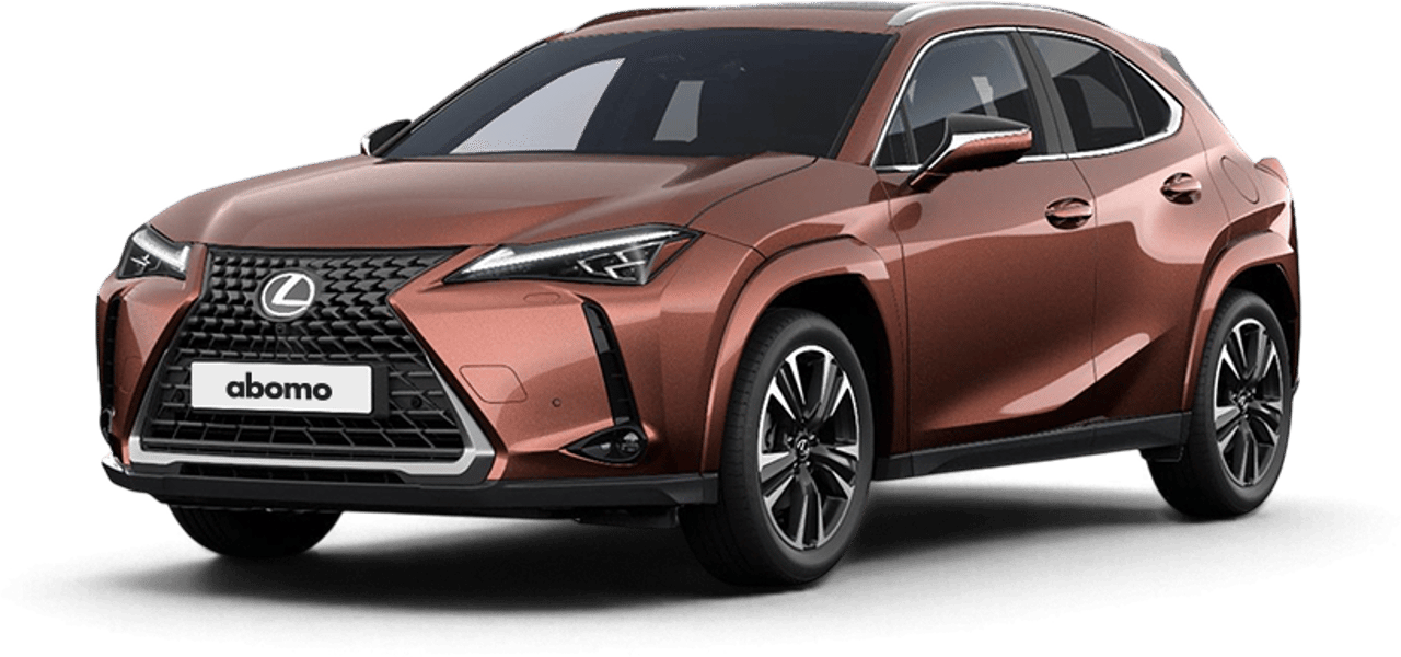 Lexus UX in Kupferrot