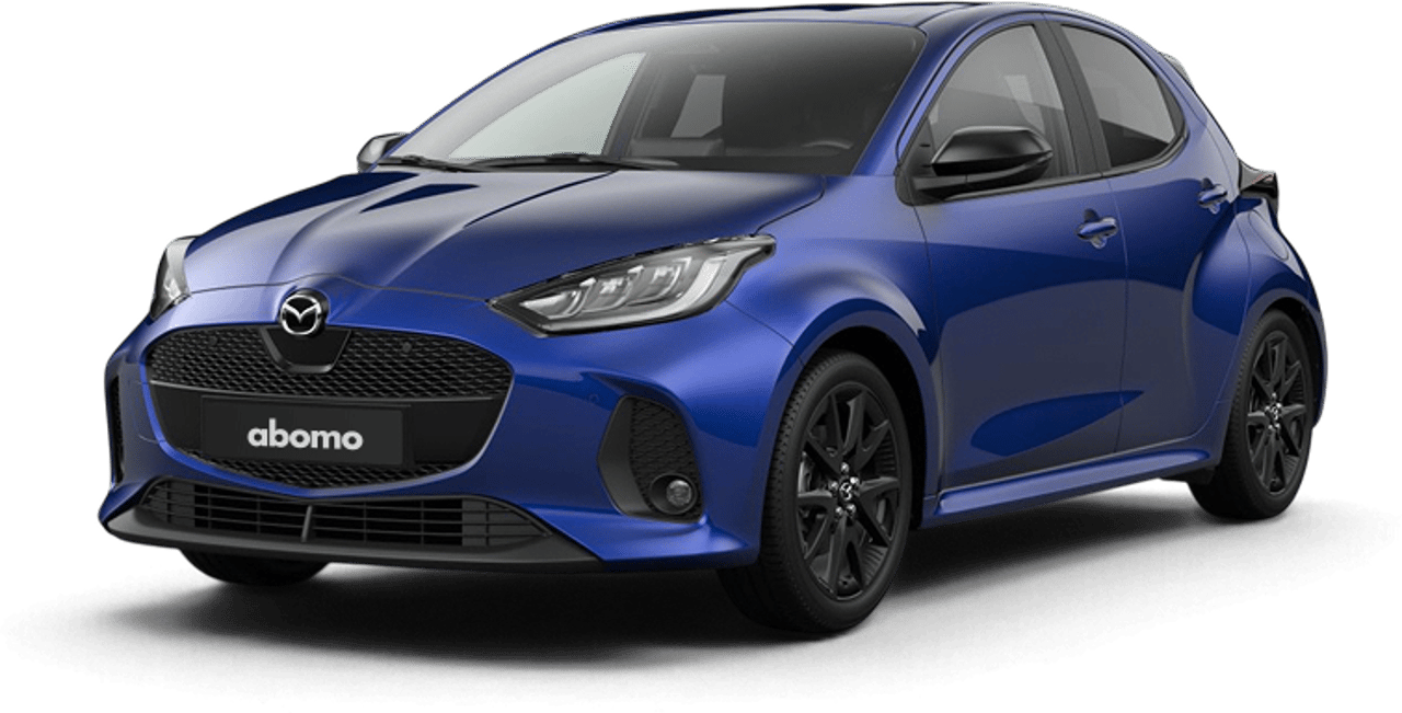 Mazda 2 Hybrid in Blau