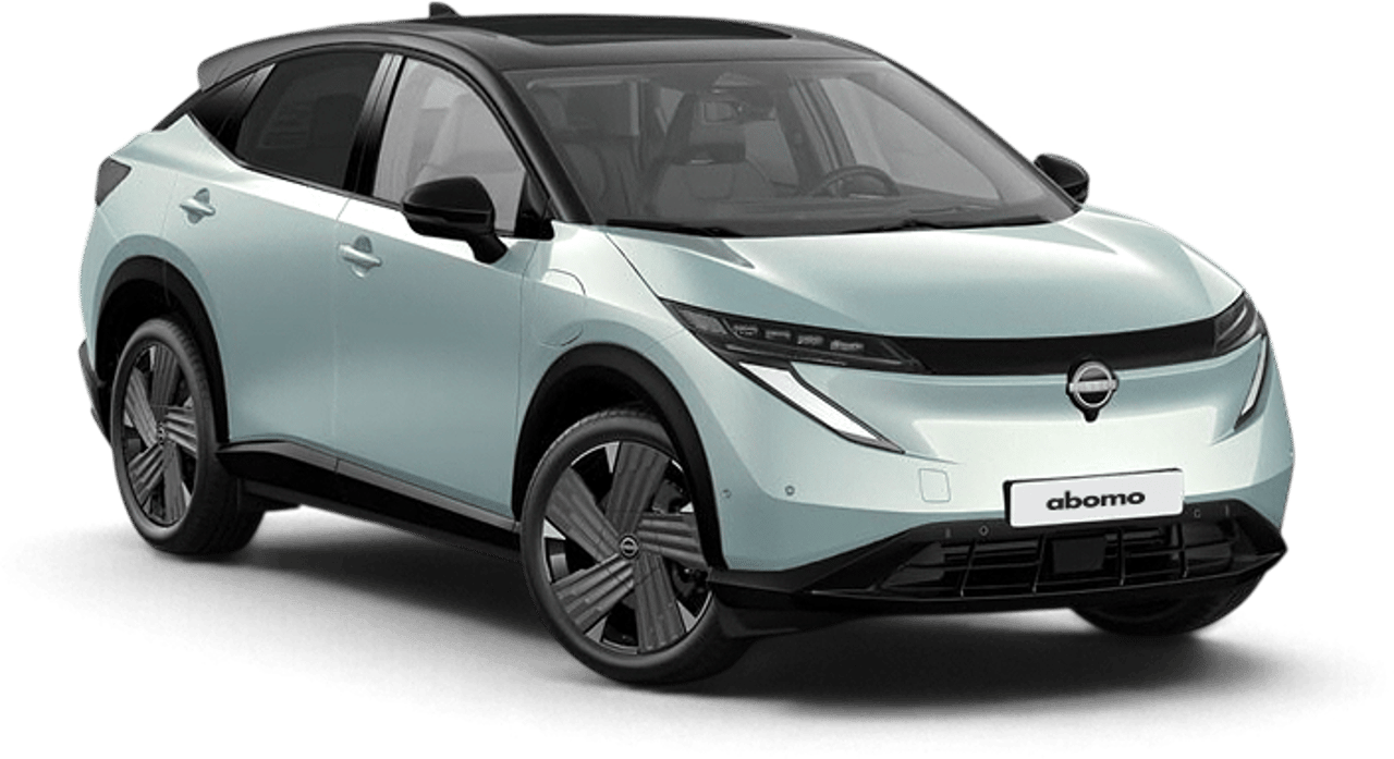Nissan Ariya in Hellgrün