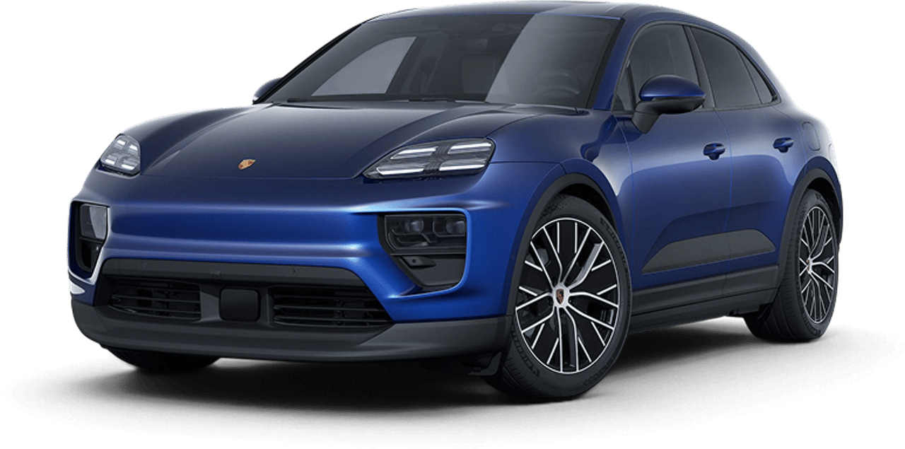 Porsche Macan in Blau