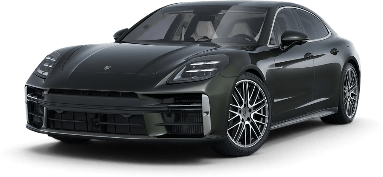 Porsche Panamera in Dunkelgrün