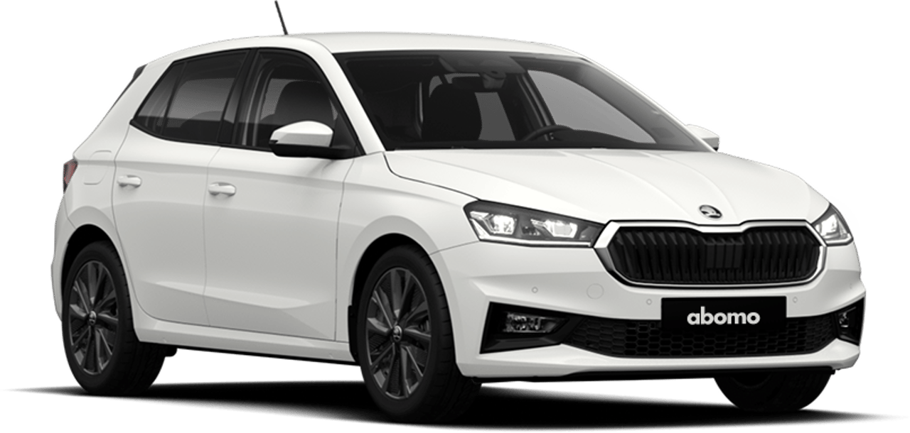 Skoda Fabia in Weiß