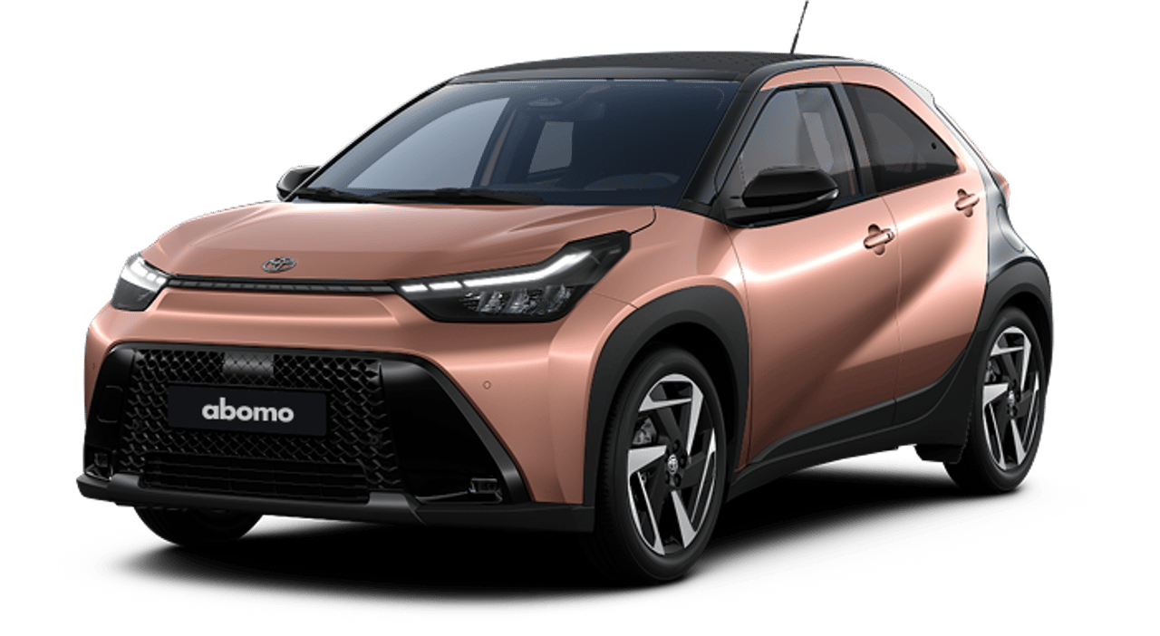 Toyota Aygo X in Kupferrot