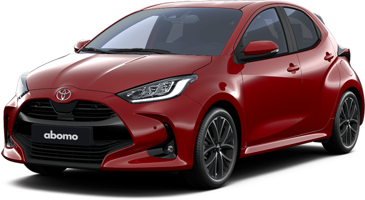 Toyota Yaris in Rot