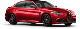 Alfa Romeo Giulia in Rot