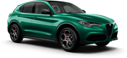 Alfa Romeo Stelvio in Grün