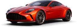 Aston Martin Vantage Coupé in Orangerot