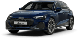 Audi A3 Sportback in Dunkelblau