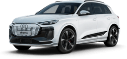 Audi Q6 e-tron in Weiß