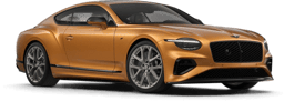 Bentley Continental Coupé in Goldorange