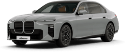BMW 7er Limousine in Silber