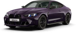 BMW M4 Coupé in Violett