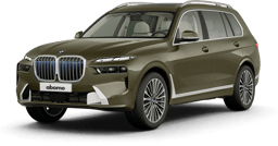 BMW X7 in Olivgrün