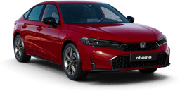 Honda Civic in Rot