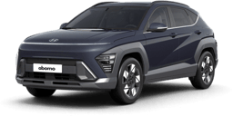 Hyundai Kona in Dunkelblau