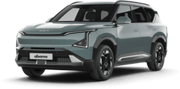 Kia EV5 in Hellgrün