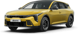 Kia K4 in Gelb