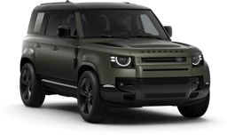 Land Rover Defender in Dunkelgrün