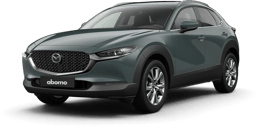 Mazda CX-30 in Dunkelgrün