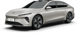 NIO ET7 Limousine in Silber