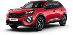 Peugeot 2008 in Rot