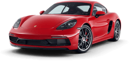 Porsche 718 Cayman in Rot