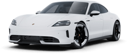 Porsche Taycan Limousine in Weiß