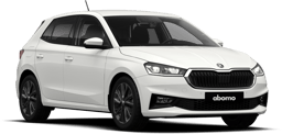Skoda Fabia in Weiß