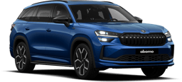 Skoda Kodiaq in Blau