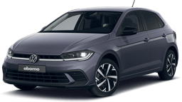 Volkswagen Polo in Violettgrau