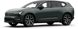 Volvo EX60 in Dunkelgrün